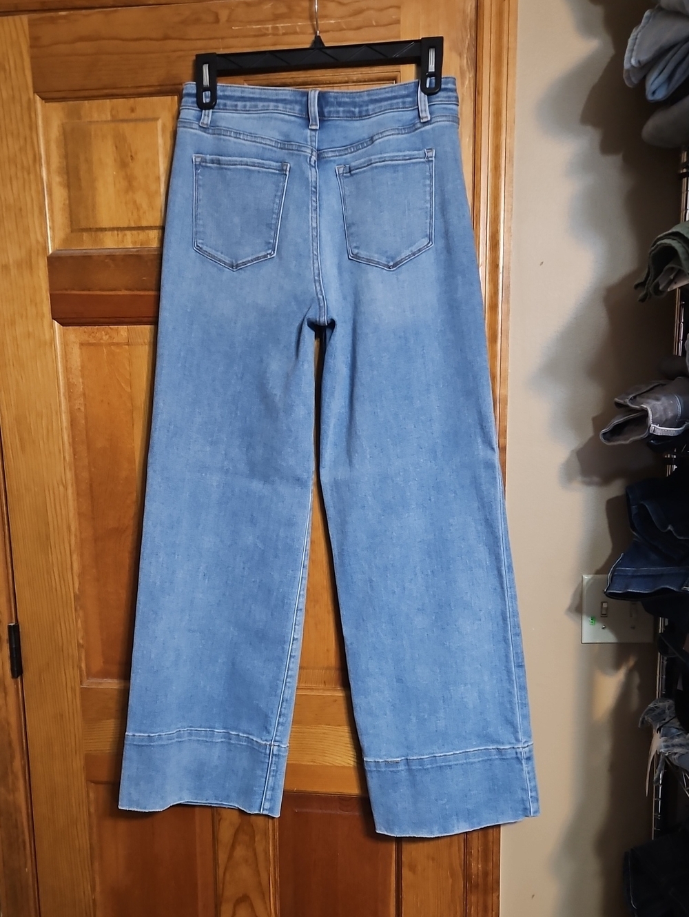 Vervet Olivia Wide-Leg High Waisted Denim Jeans - Picture 6 of 12